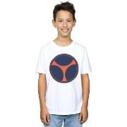 T-shirt enfant Marvel Black Widow Movie Taskmaster Distressed Shield