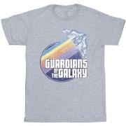 T-shirt Guardians Of The Galaxy Badge Rocket