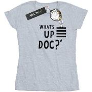 T-shirt Dessins Animés Bugs Bunny What's Up Doc Stripes