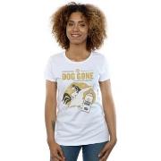 T-shirt Dessins Animés Dog Gone