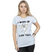 T-shirt Dessins Animés I Woke Up Like This