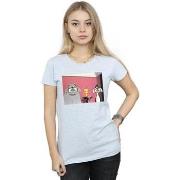 T-shirt Dessins Animés Christmas Postcard