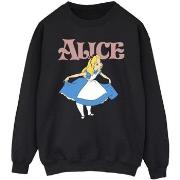 Sweat-shirt Disney Alice In Wonderland Take A Bow