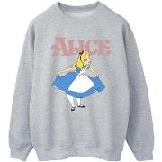 Sweat-shirt Disney Alice In Wonderland Take A Bow