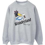 Sweat-shirt Disney Alice In Wonderland This Way