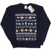 Sweat-shirt Disney The Muppets Christmas Heads