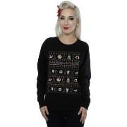 Sweat-shirt Disney Nightmare Before Christmas Festive Icons