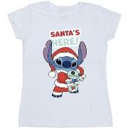 T-shirt Disney Lilo Stitch Santa's Here