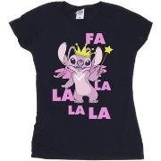 T-shirt Disney Angel Fa La La