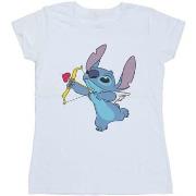 T-shirt Disney Lilo And Stitch Stitch Cupid Valentines