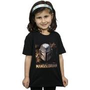 T-shirt enfant Disney The Mandalorian Helmet
