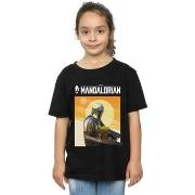 T-shirt enfant Disney The Mandalorian The Child Two Moons