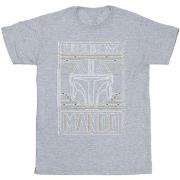 T-shirt enfant Disney The Mandalorian The Way