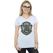 T-shirt Harry Potter Slytherin Crest Flat