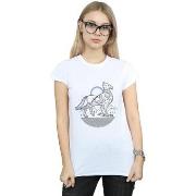 T-shirt Harry Potter Buckbeak Line Art