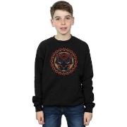 Sweat-shirt enfant Marvel Black Panther Tribal Panther Icon