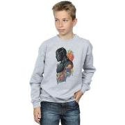 Sweat-shirt enfant Marvel Black Panther Profile