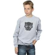 Sweat-shirt enfant Marvel Black Panther Black On Black