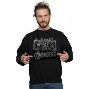 Sweat-shirt Marvel Avengers Mono Team Art