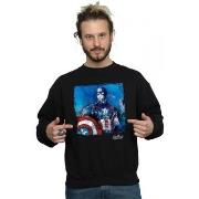 Sweat-shirt Marvel Captain America Art