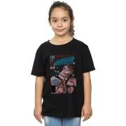 T-shirt enfant Marvel Daredevil Distressed Bullseye Vs Elektra Cover