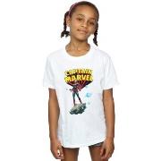 T-shirt enfant Marvel Captain Space Pose