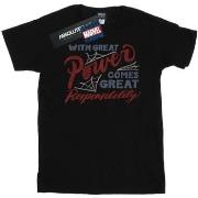 T-shirt enfant Marvel Great Responsibility