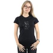 T-shirt Dessins Animés Bugs Bunny Drawing Instruction