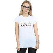 T-shirt Dessins Animés Daffy Duck Colour Code