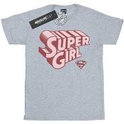 T-shirt enfant Dc Comics Supergirl Retro Logo