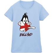 T-shirt Dessins Animés Daffy England Face