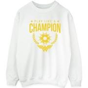 Sweat-shirt Dc Comics Wonder Woman Play Like A Champion