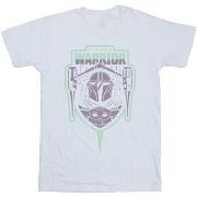 T-shirt enfant Disney The Mandalorian Fierce Warrior