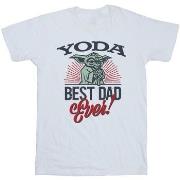 T-shirt enfant Disney Mandalorian Yoda Dad