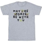 T-shirt enfant Disney The Mandalorian May The Force Be With You