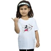 T-shirt enfant Disney Mickey Mouse Love Cherub