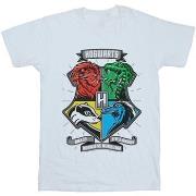 T-shirt Harry Potter Hogwarts Toon Crest