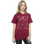 T-shirt Harry Potter Christmas Pattern