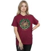 T-shirt Harry Potter Christmas Wreath