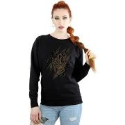 Sweat-shirt Marvel Black Panther Gold Head