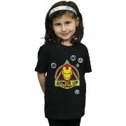 T-shirt enfant Marvel Iron Man Armor Up Badge