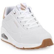 Baskets Skechers WHT UNO GOLDEN AIR