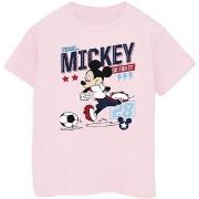 T-shirt enfant Disney Mickey Mouse Team Mickey Football