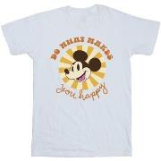 T-shirt enfant Disney Mickey Mouse Do What Makes You Happy