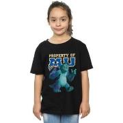 T-shirt enfant Disney Monsters University Property Of MU