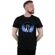 T-shirt Harry Potter Attack Silhouette