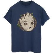 T-shirt Marvel I Am Groot Wooden Head