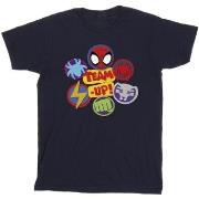 T-shirt enfant Marvel Spidey And His Amazing Friends Up