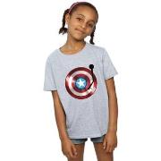 T-shirt enfant Marvel Captain America Turntable