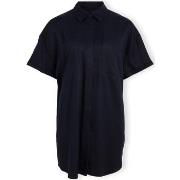 Blouses Vila Harlow 2/4 Oversize Shirt - Sky Captain